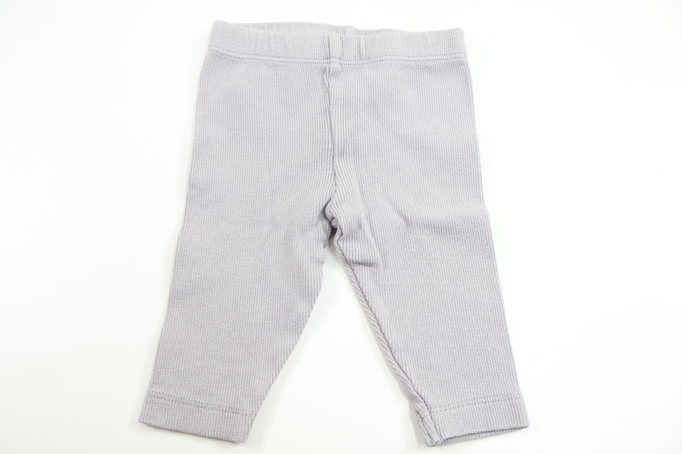 Ribbed trousers from ICA I Love Eco - Size 50 - Grey