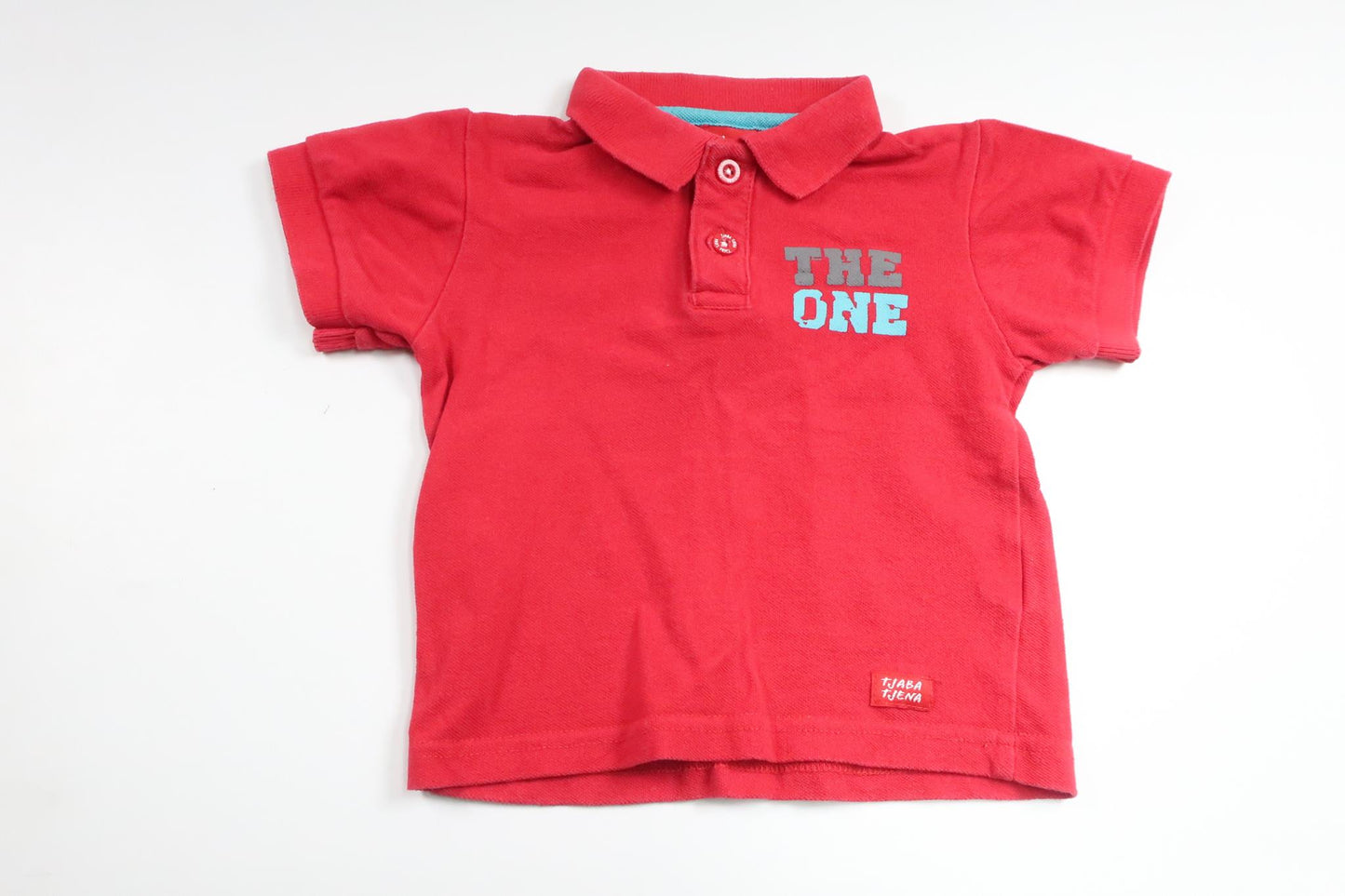 Polo shirt from Tjaba Tjena - Size 74/80 - Red