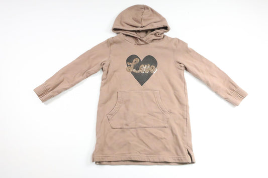 Sweatshirt dress from Uniq Mini - Size 98/104 - Brown