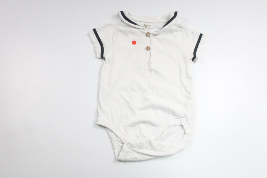 Bodysuit from Newbie - Size 68 - White