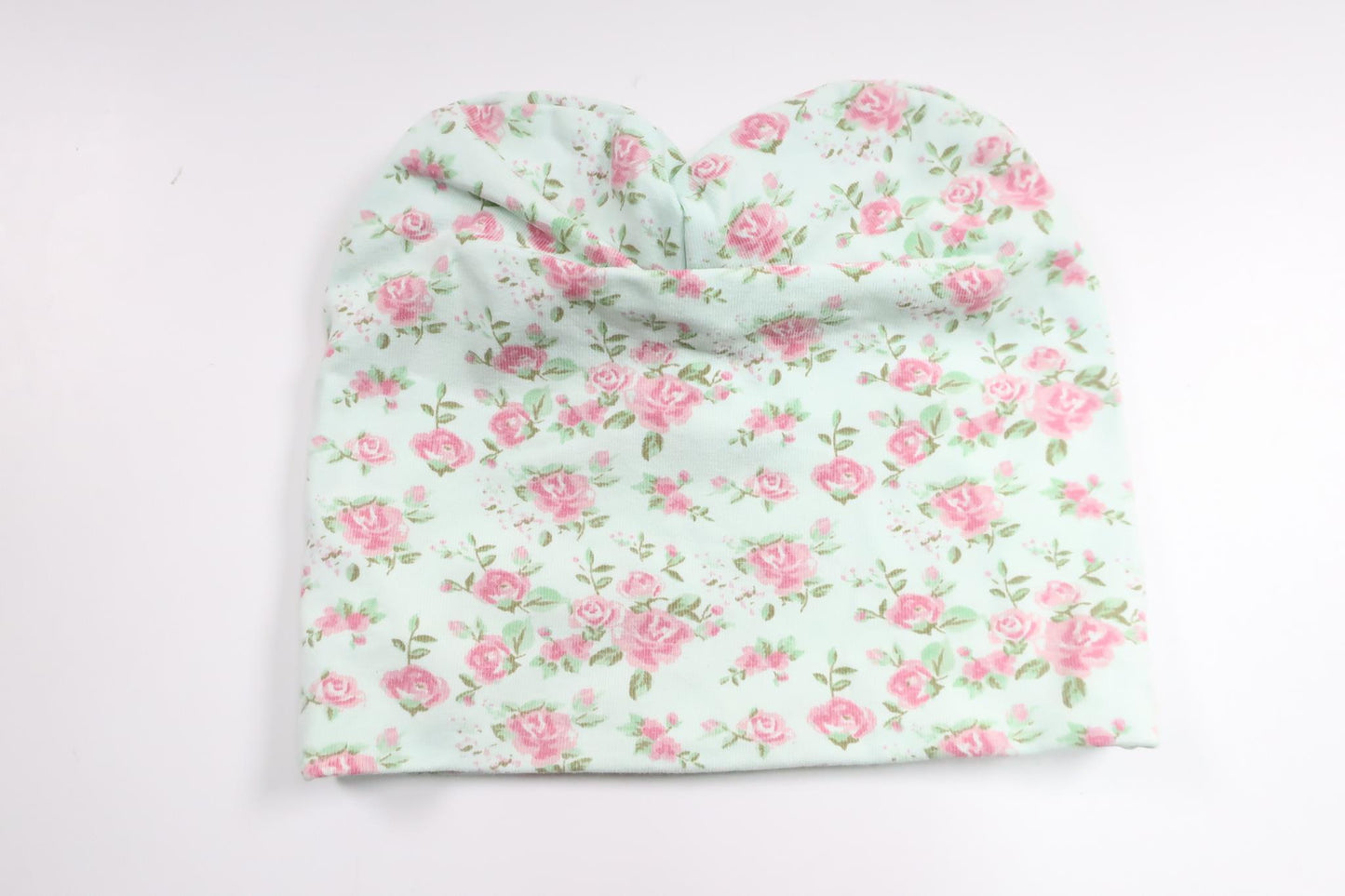 Floral hat from Hemsytt - Size 62/68 - Blue