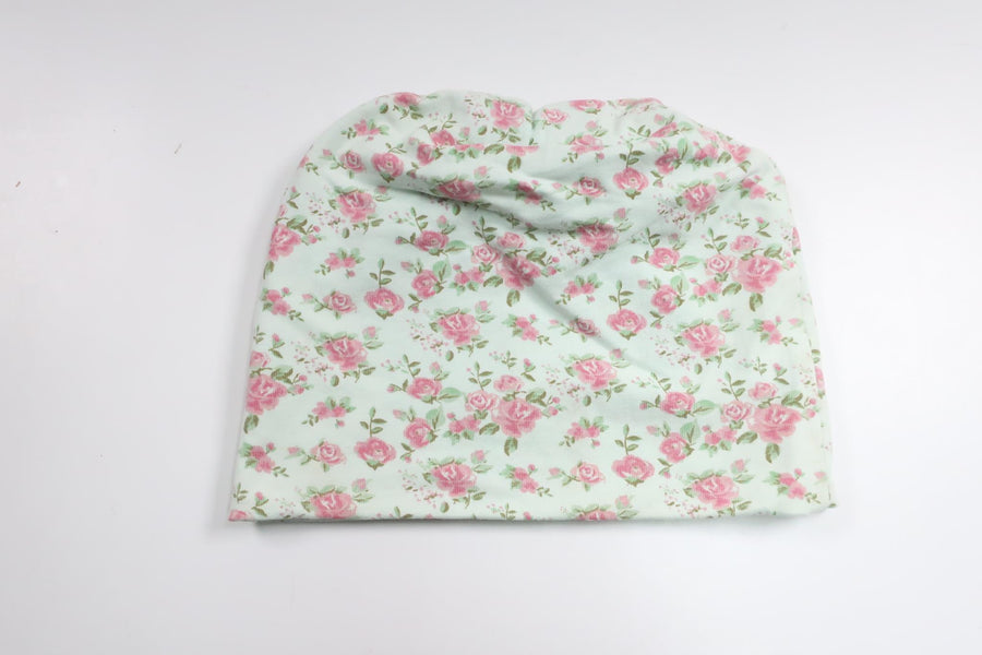 Floral hat from Hemsytt - Size 62/68 - Blue
