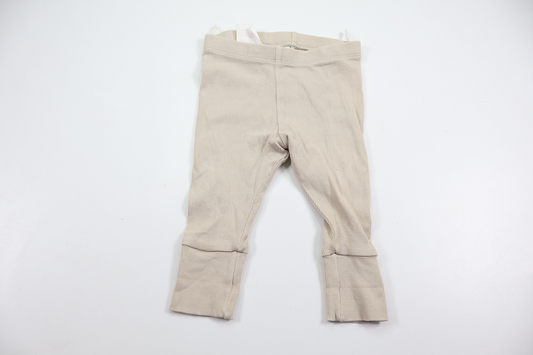 Ribbade byxor från H&M - Storlek 62 - Beige