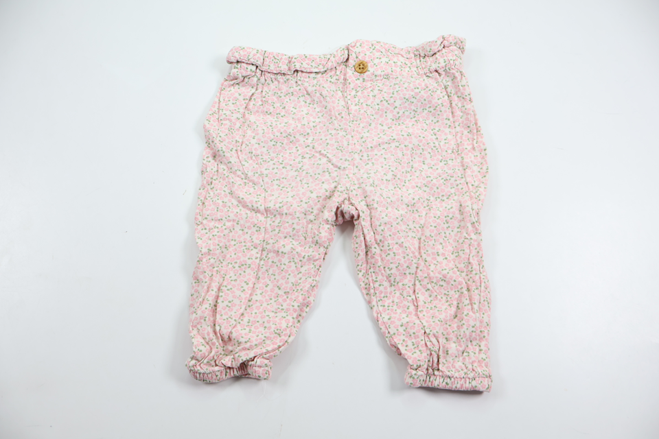 Blommiga byxor från H&M - Storlek 68 - Rosa