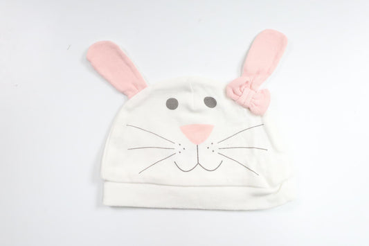 Hat with rabbit from Lindex - Size 34/36 - White