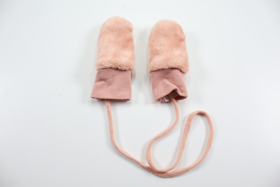 Fleece mittens from Mini Dreams - Size 74/80 - Pink