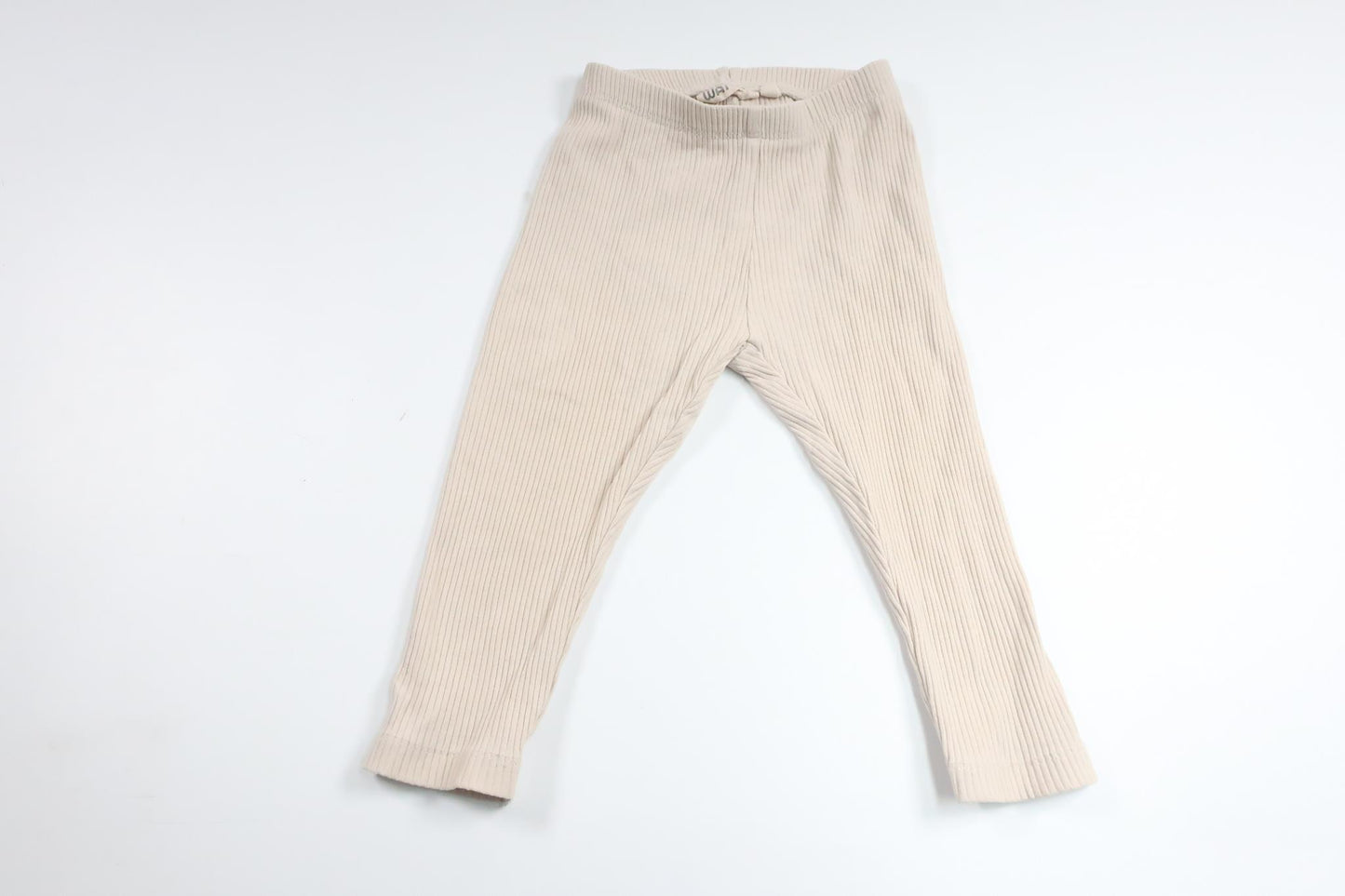 Ribbed pants from Wai Wai - Size 74/80 - Beige