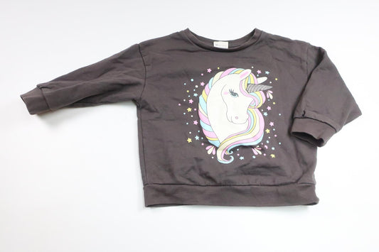 Sweatshirt with unicorn from Uniq Studio - Size 92 - Grey