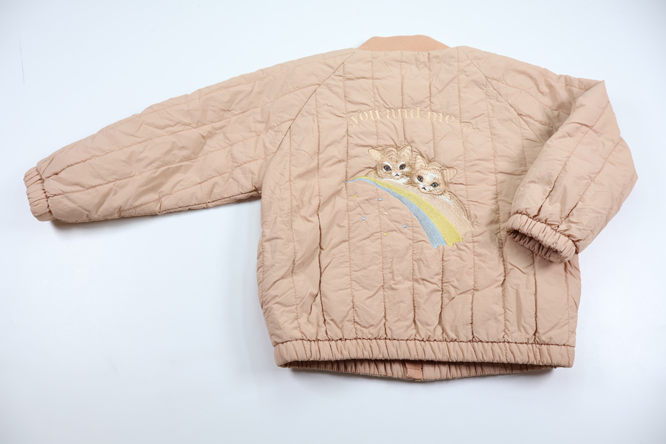 Thermal bomber jacket from Konges Sløjd - Size 98/104 - Pink
