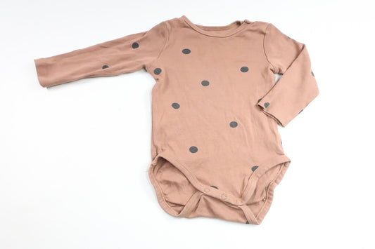 Polka dot bodysuit from H&M - Size 74 - Beige