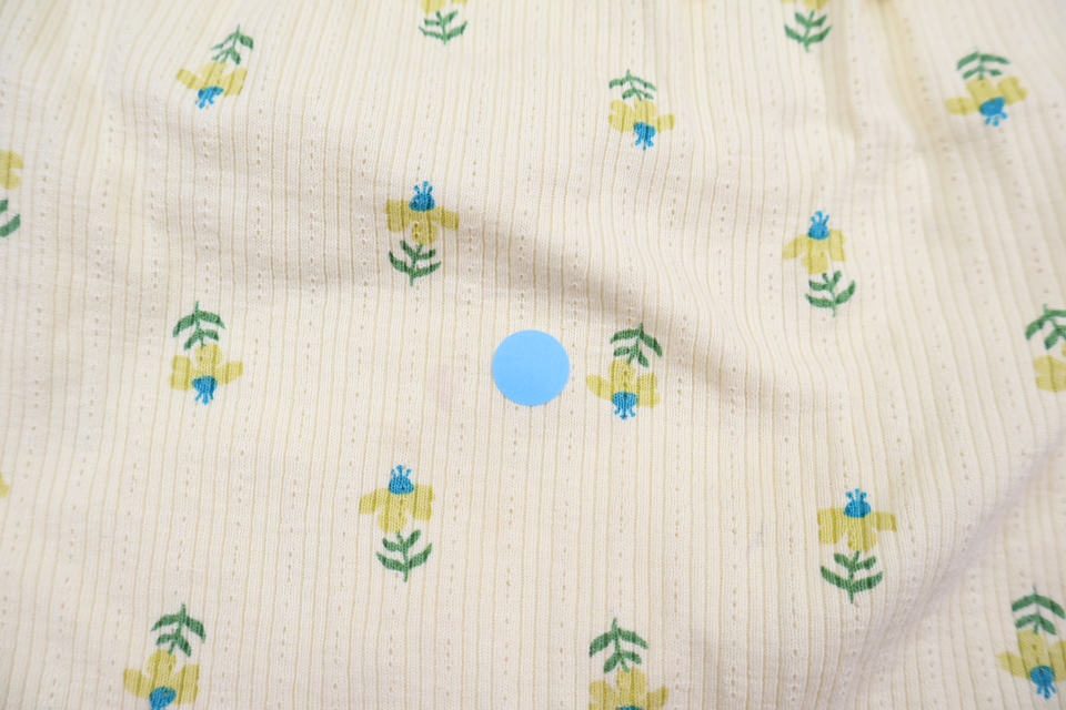 Floral linen top from Kids - Size 116 - Yellow