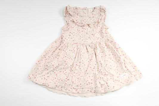 Floral dress from Newbie - Size 86 - Pink