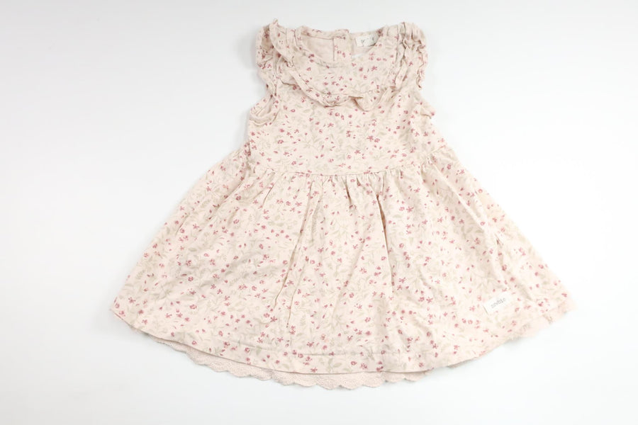 Floral dress from Newbie - Size 86 - Pink