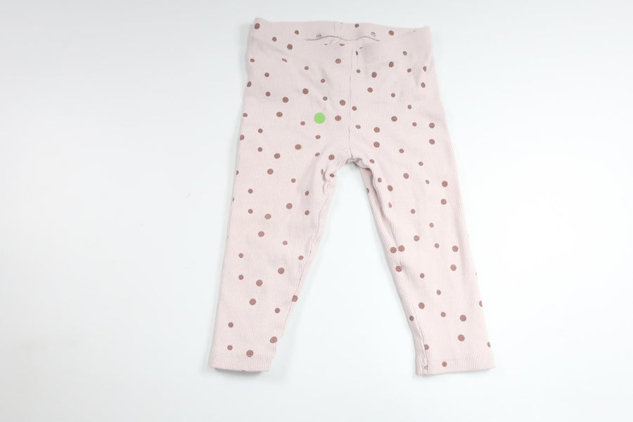 Ribbed trousers from ICA I Love Eco - Size 80 - Purple