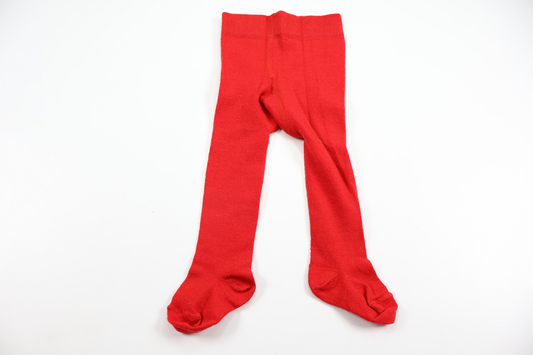 Tights from Polarn O. Pyret - Size 62/68 - Red