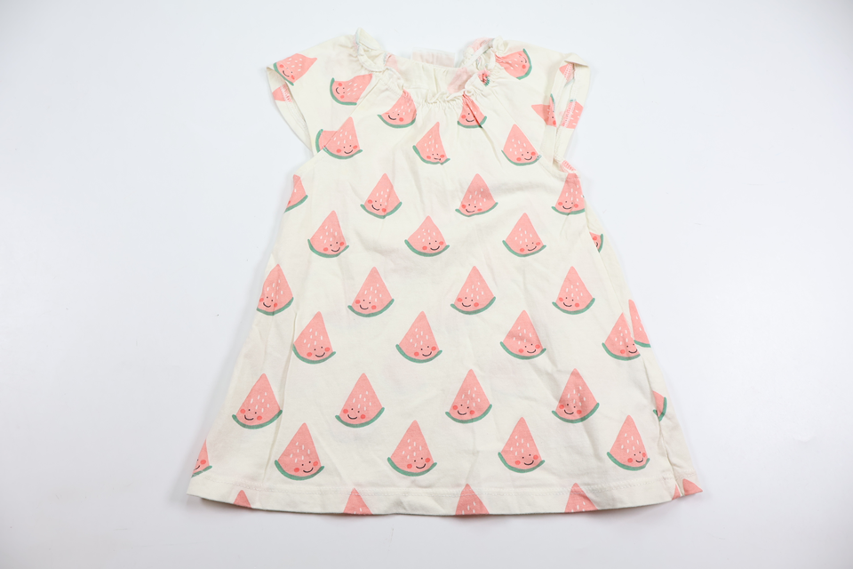 Dress with watermelons from Lindex - Size 68 - White
