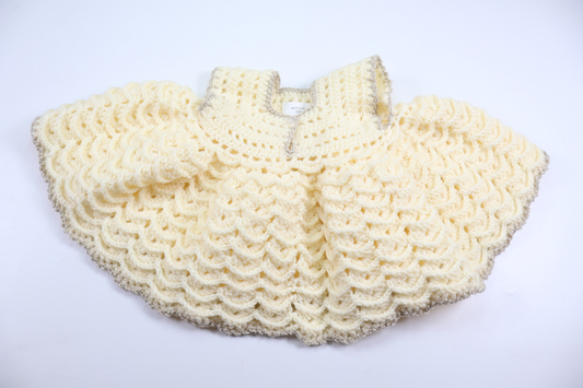 Knitted dress from Hemstickat - Size 62 - Off-white