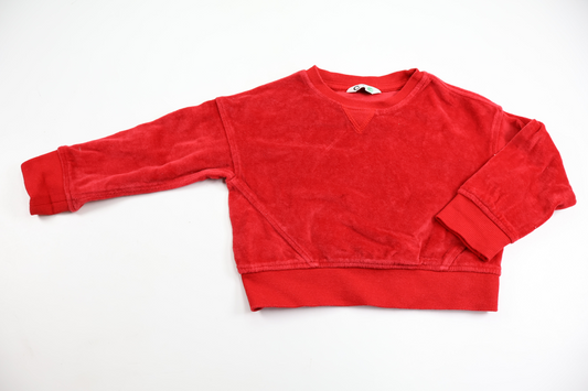 Cubus fleece sweater - Size 92 - Red