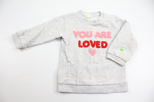 Sweatshirt from H&M - Size 80 - Grey