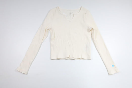 Ribbed sweater from Primark - Size 128/134 - Off-white