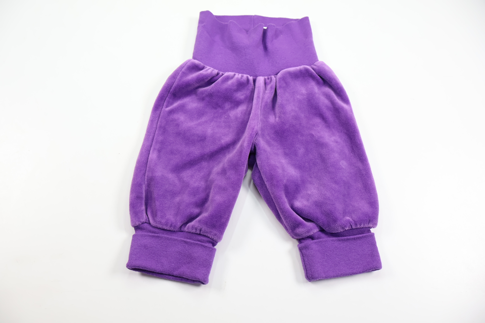 Fleece trousers from Name It - Size 62 - Purple
