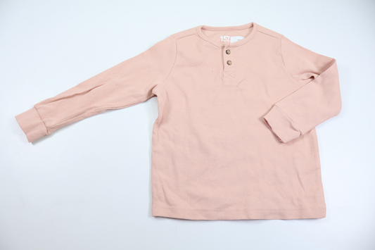 Ribbed sweater from Lager 157 - Size 100/110 - Pink
