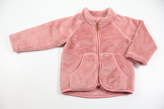 Fleece jacket from H&amp;M - Size 74 - Pink