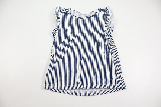 Striped tank top from H&M - Size 98/104 - Navy