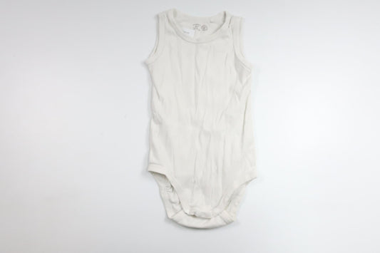 Linen bodysuit from Lindex - Size 86 - White