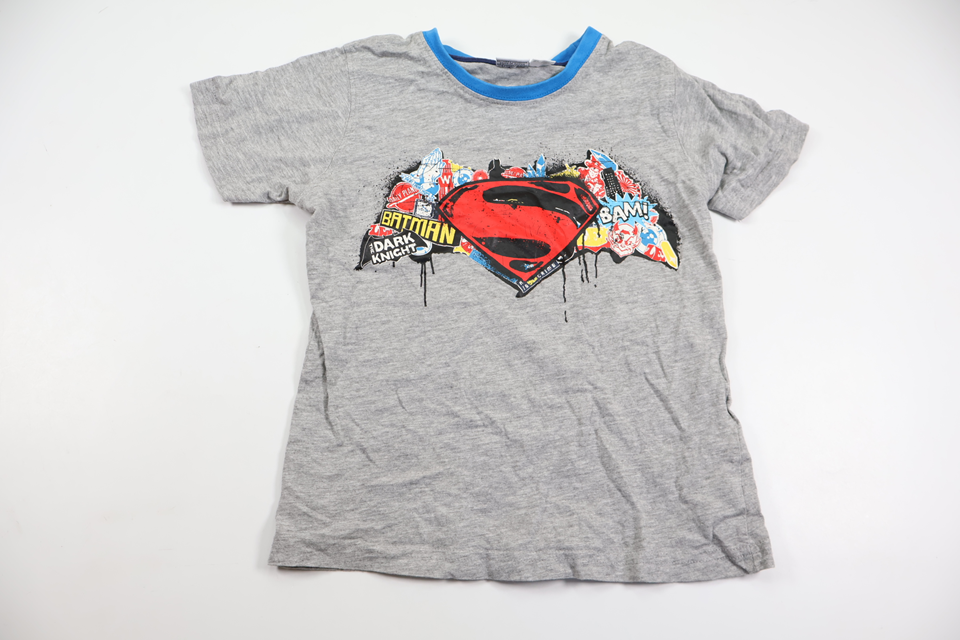 Superman T-shirt - Size 110/116 - Grey