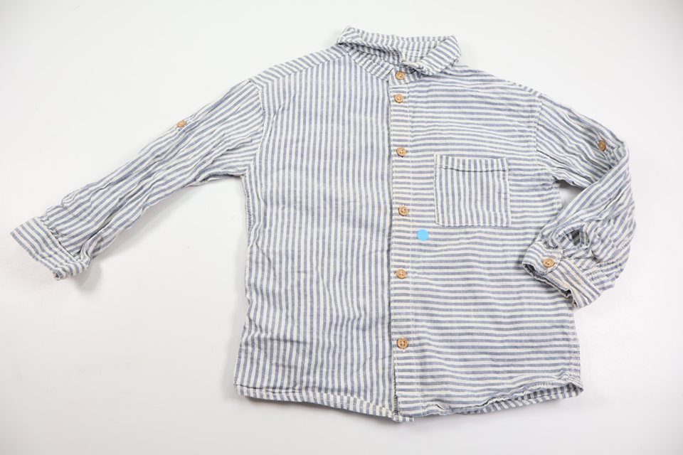 Striped shirt from H&amp;M - Size 104 - Blue