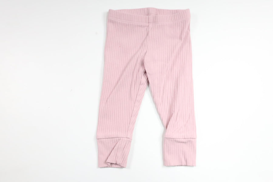 Ribbed trousers from ICA I Love Eco - Size 68 - Pink