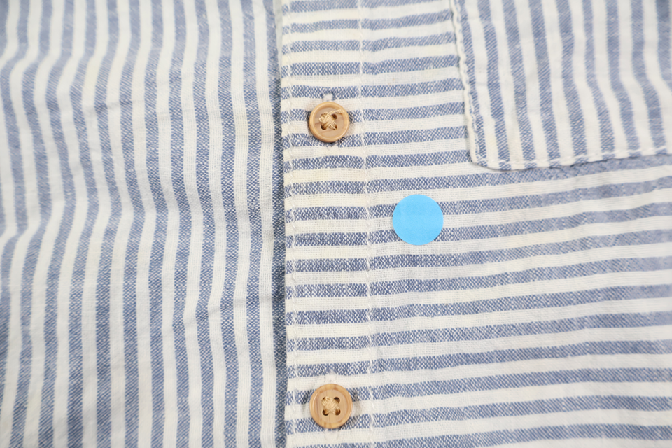 Striped shirt from H&amp;M - Size 104 - Blue