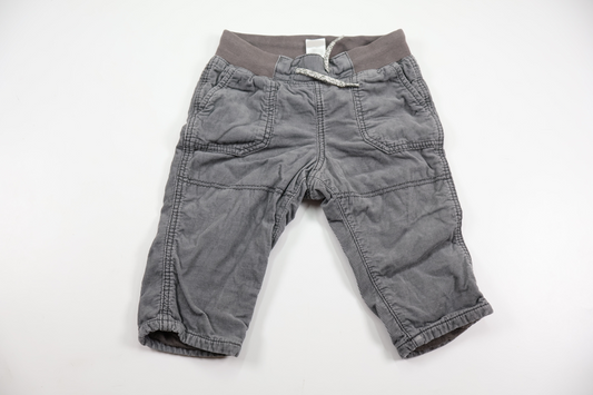 Lined trousers from H&M - Size 68 - Grey