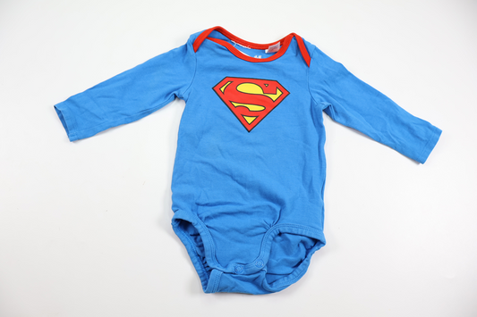 Superman bodysuit from H&M - Size 62 - Blue