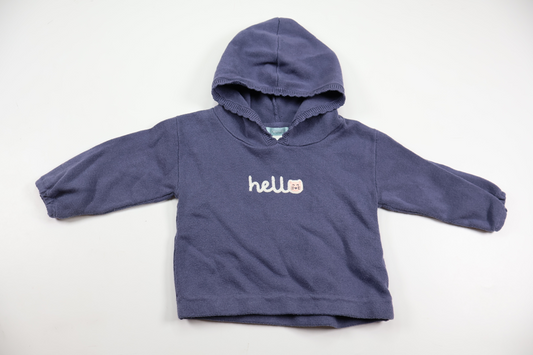 Hoodie from Obaïbi - Size 68 - Blue