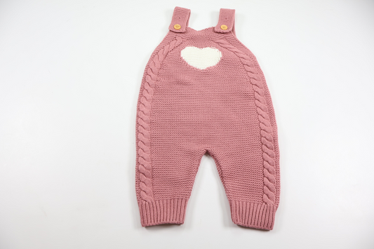 Knitted jumpsuit from Unknown - Size 68 - Pink