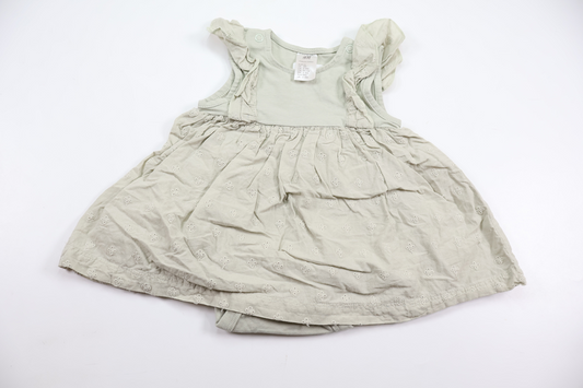 Dress with built-in body from H&amp;M - Size 62 - Green