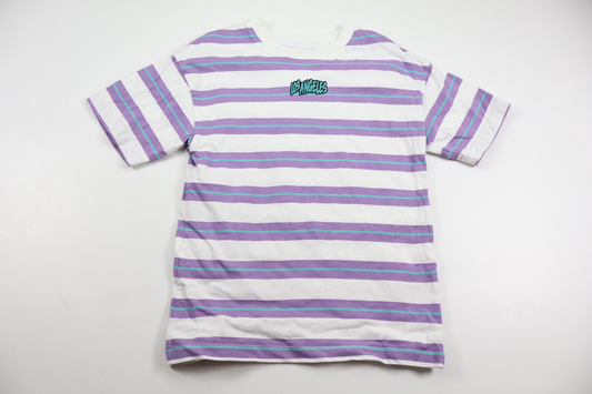 Striped t-shirt from Next - Size 122 - Purple