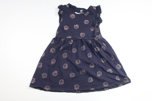 Dress from H&M - Size 98/104 - Navy blue