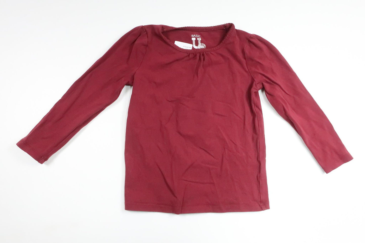 Sweater from Basic U - Size 98/104 - Burgundy