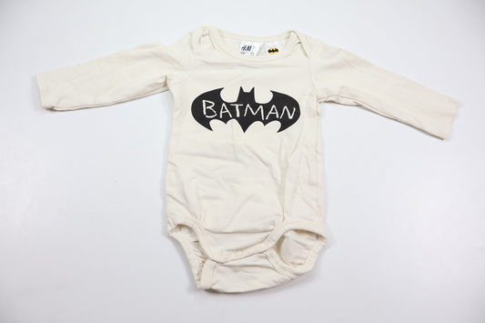 Bodysuit with Batman from H&M - Size 62 - White