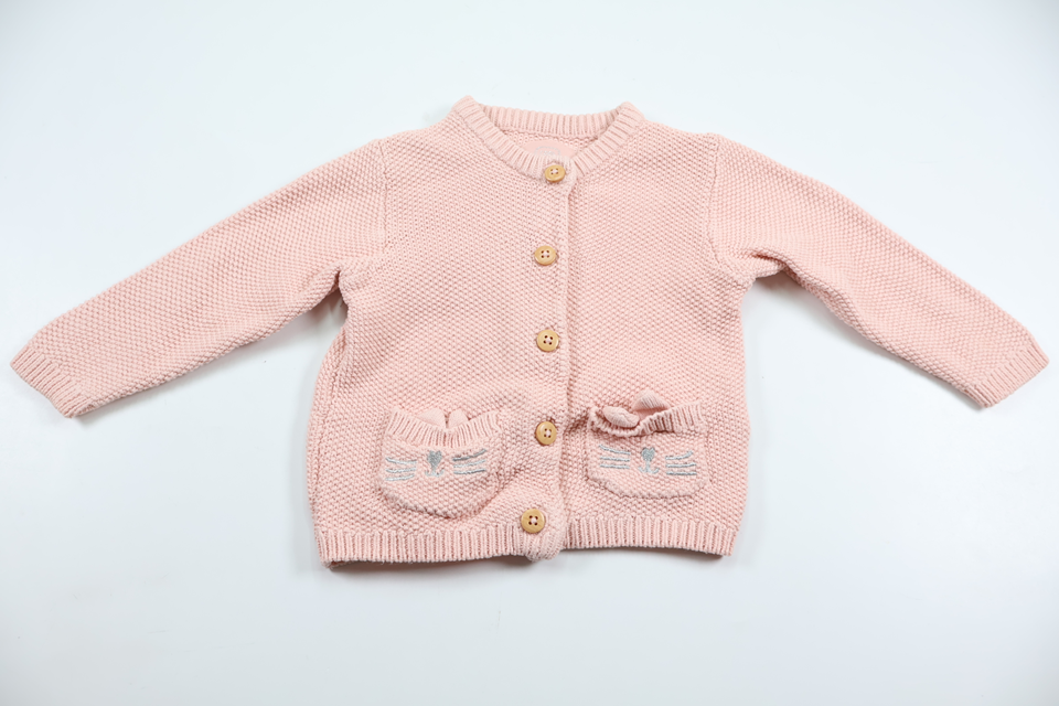 Knitted cardigan from Cool Club by Smyk - Size 74 - Pink