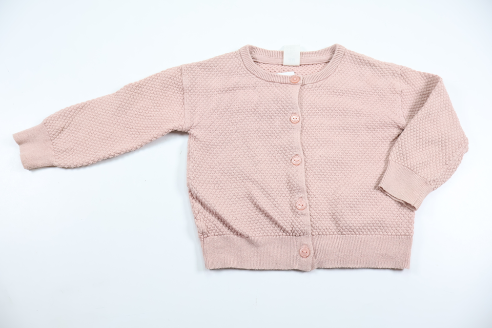 Knitted cardigan from H&M - Size 80 - Pink