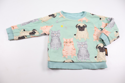 Reversible sweatshirt from Filemon Kid - Size 92/98 - Blue