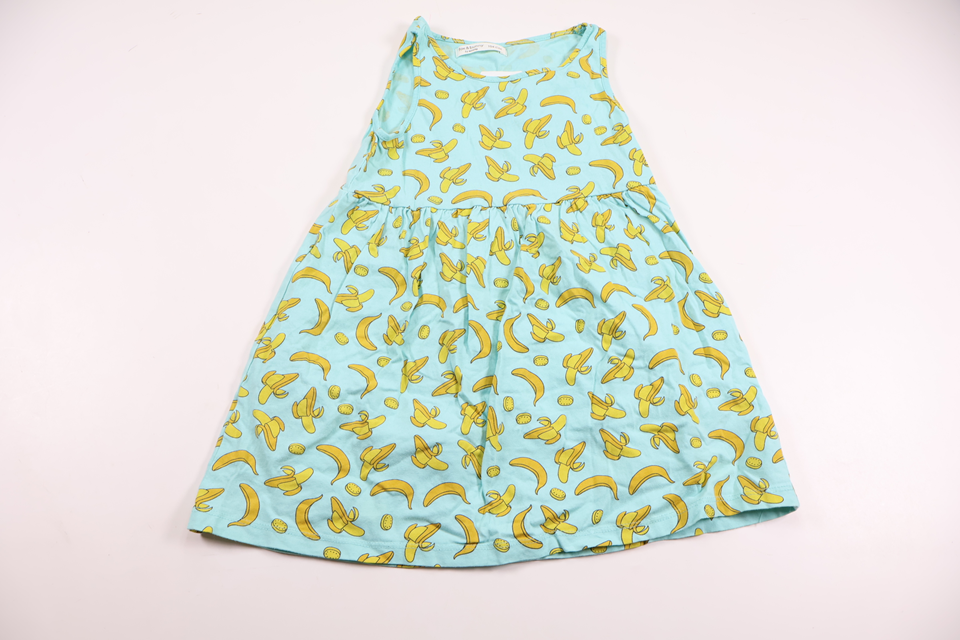 Dress with bananas from Fox &amp; Bunny - Size 104 - Blue
