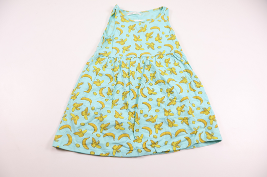 Dress with bananas from Fox &amp; Bunny - Size 104 - Blue