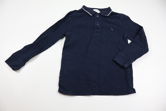Polo shirt from H&M - Size 110/116 - Navy blue