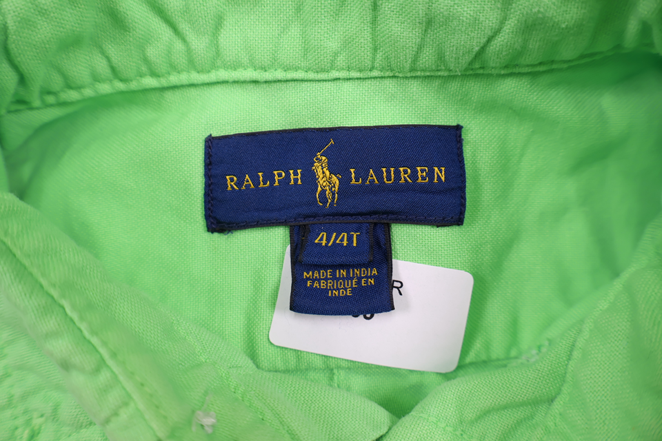 Ralph Lauren shirt - Size 104 - Green