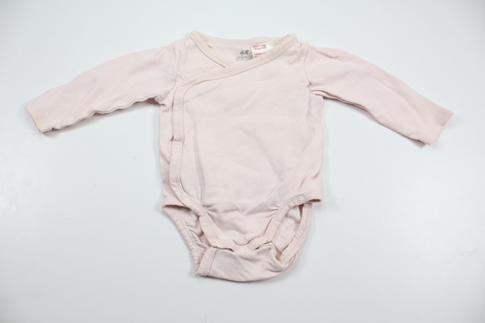 Wrap bodysuit from H&M - Size 62 - Pink